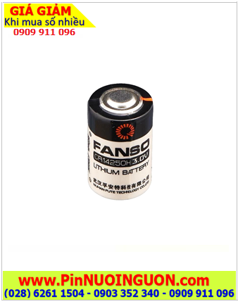 Pin CR14250 _Pin FANSO CR14250; Pin nuôi nguồn PLC FANSO CR14250H lithium 3v 1/2AA 950mAh